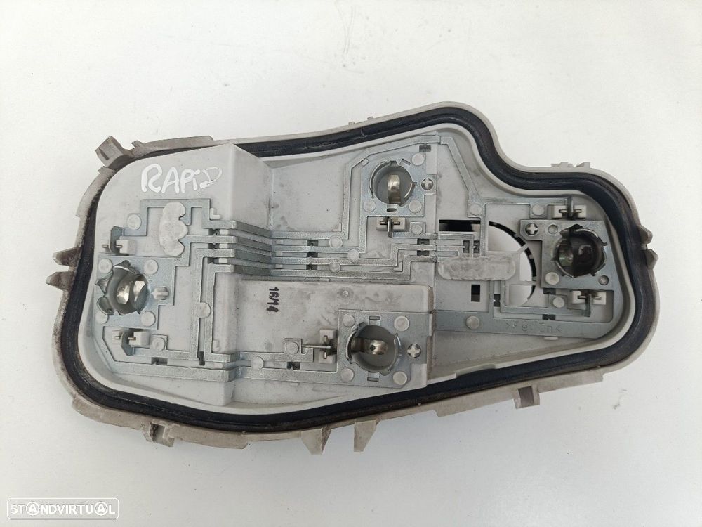 Suporte Lâmpadas Farolim Skoda Rapid (Nh3) - 1