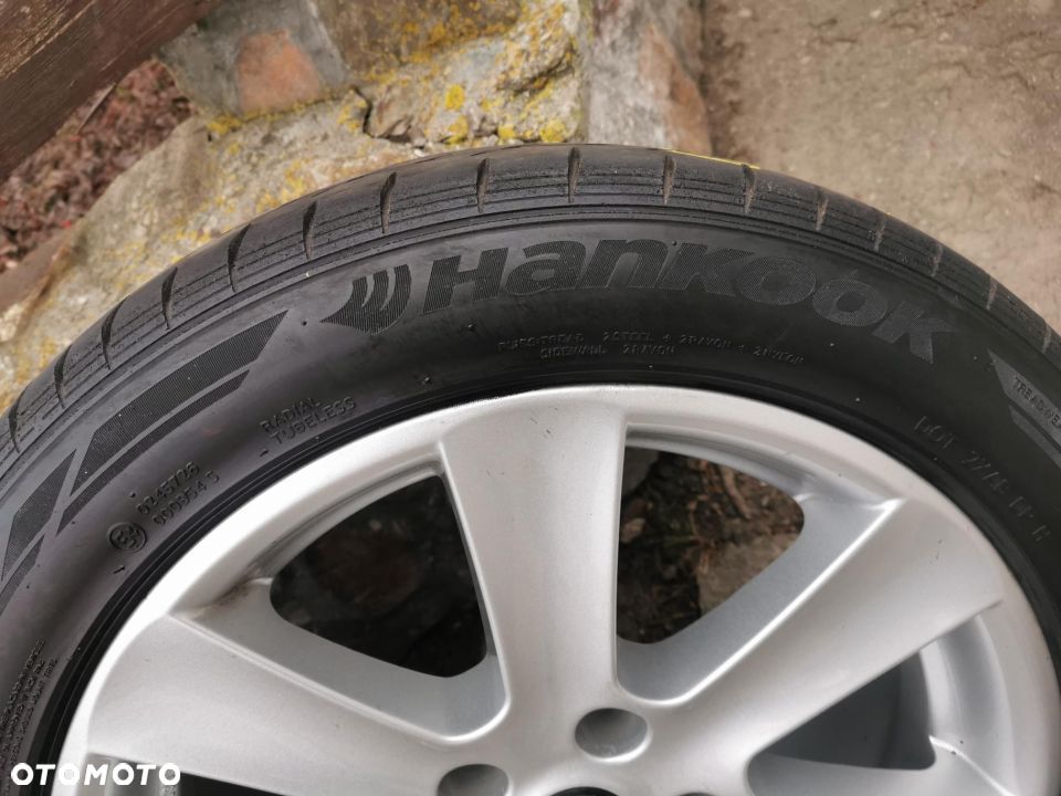 Felgi Aluminiowe 17' BORBET 46787 CN 5X120 ET 35 OPONY HANKOOK VENTUS V12 EVO 225/50ZR17 - 9