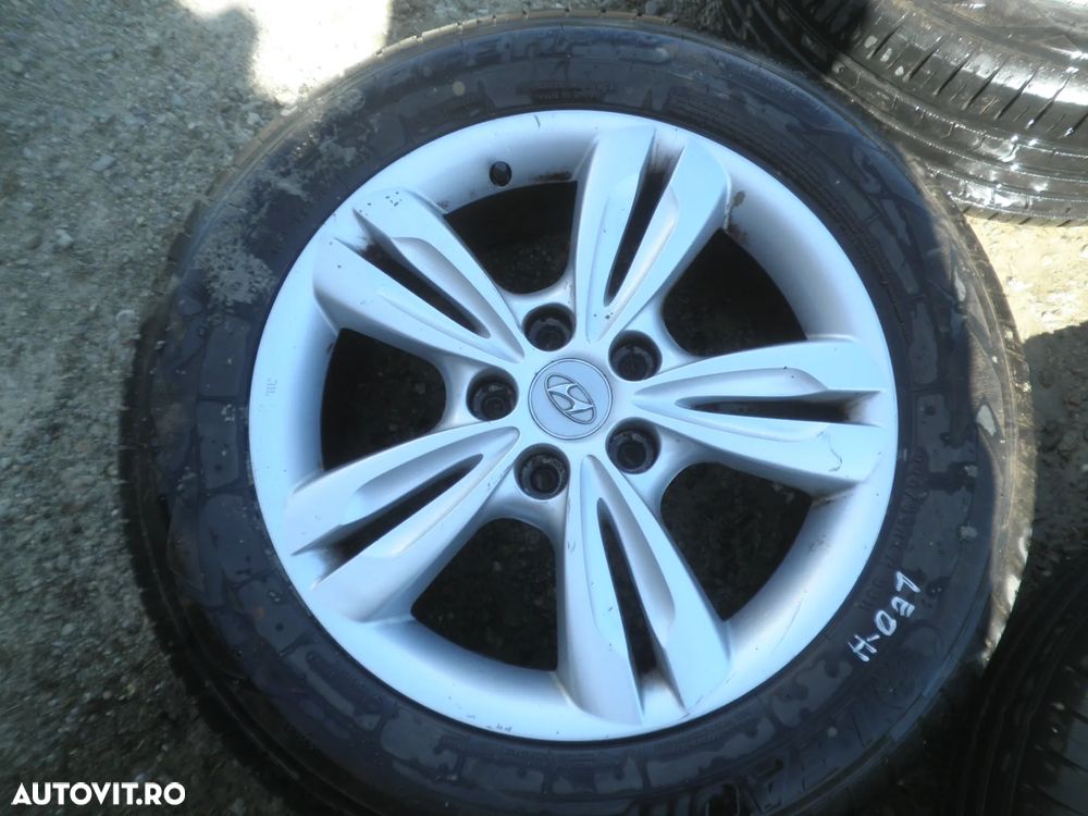 Jante 17" cu anvelope 225/60/R17 Hyundai ix35 52910-2S200 6.5J ET48 - 3