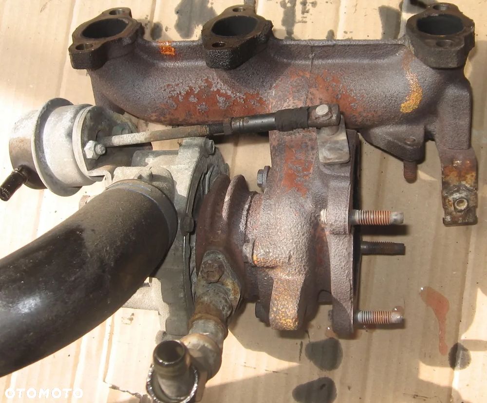 turbo sprężarka POLO FABIA 1.4 TDI volkswagen skoda turbina 3 cylindry traktor - 2