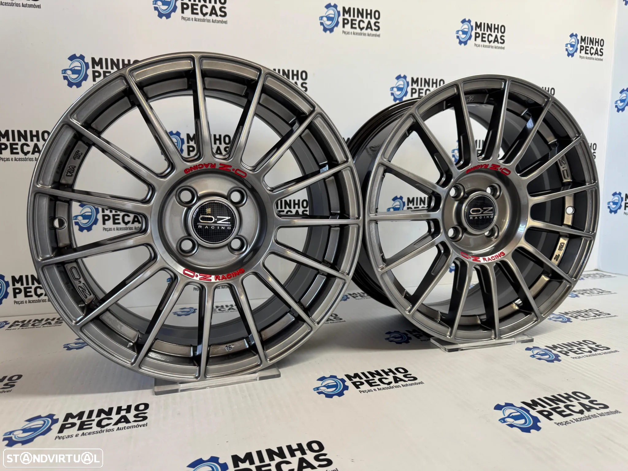Jantes Look OZ Racing em 16 (4x100) Hyper Black - 3
