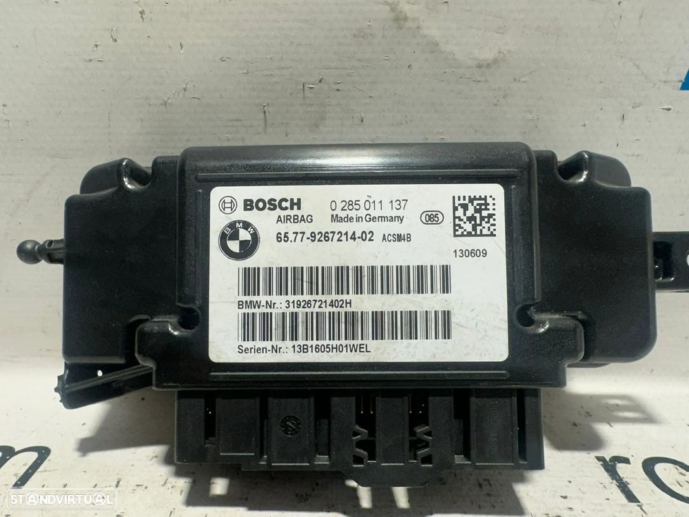 .Módulo Centralina Airbag SRS Original BMW 9267214 2011 - 2019 - 8