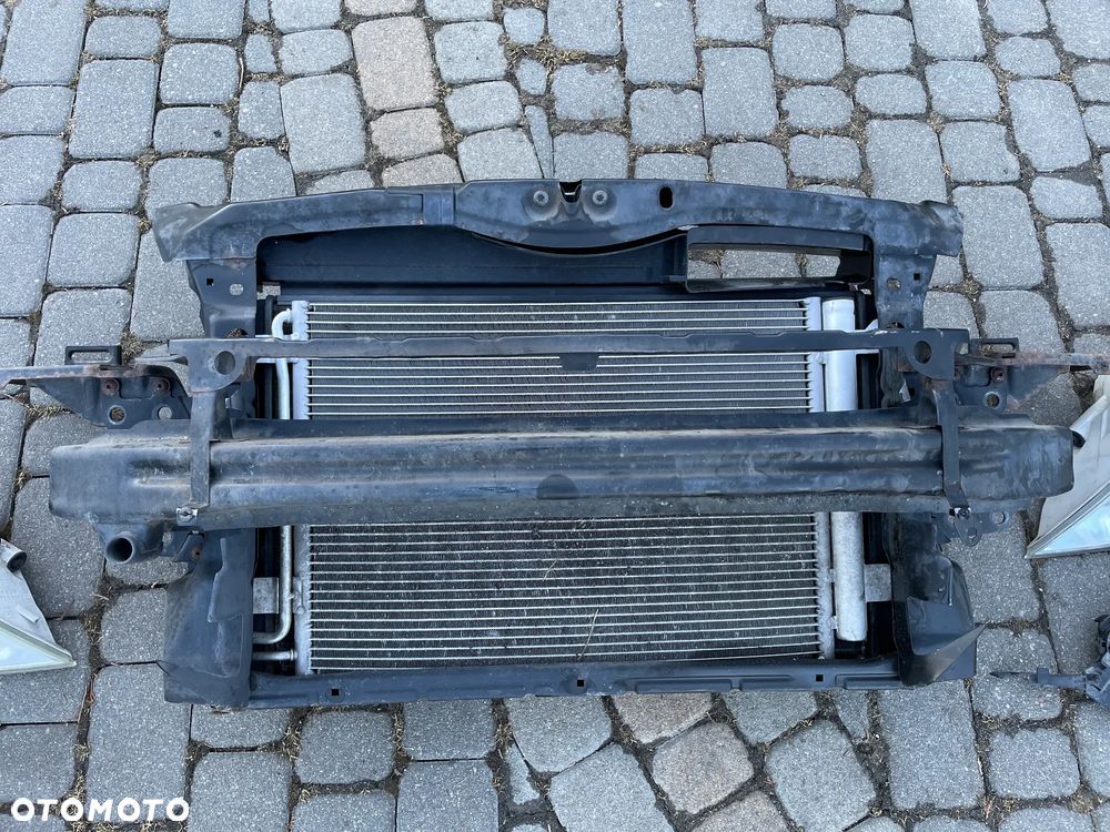 SKODA OCTAVIA II PRZÓD KOMPLETNY MASKA BŁOTNIK LAMPA REFLEKTOR PAS BŁOTNIK LEWY przedni GRILL lampa reflektor LEWA PRAWA 9910 sportline - 8