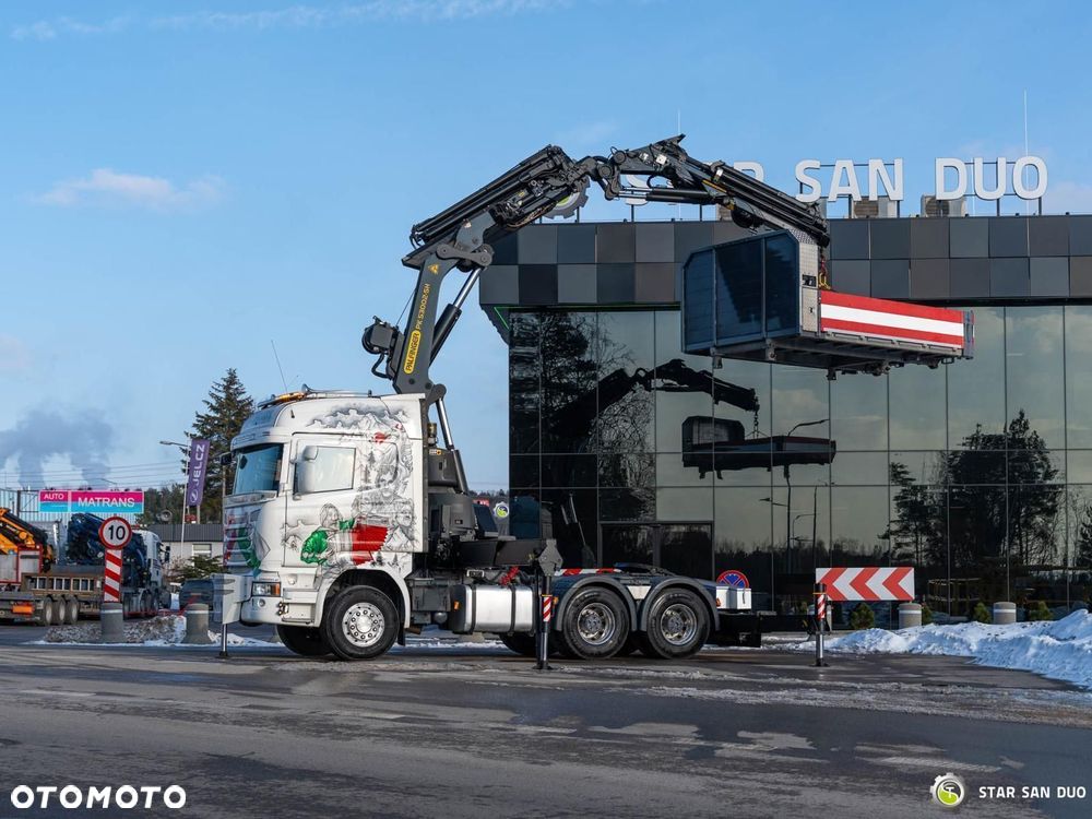 Scania R450 6x4 PALFINGER PK 53002 SH HDS Żuraw Fly Jib - 12