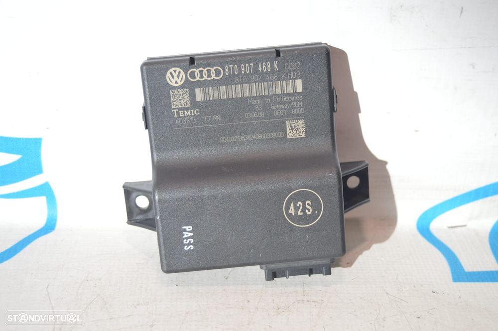 CENTRALINA ECU SENSOR SOFAGEM CHAUFFAGE VENTILAÇÃO UNIDADE CONTROLO TEMIC AUDI 8T0907468K 8T0907468 AUDI A5 8T3 8TA 3.0 TDI QUATTRO V6 245CV CDU CDUD A4 B8 4K - 4