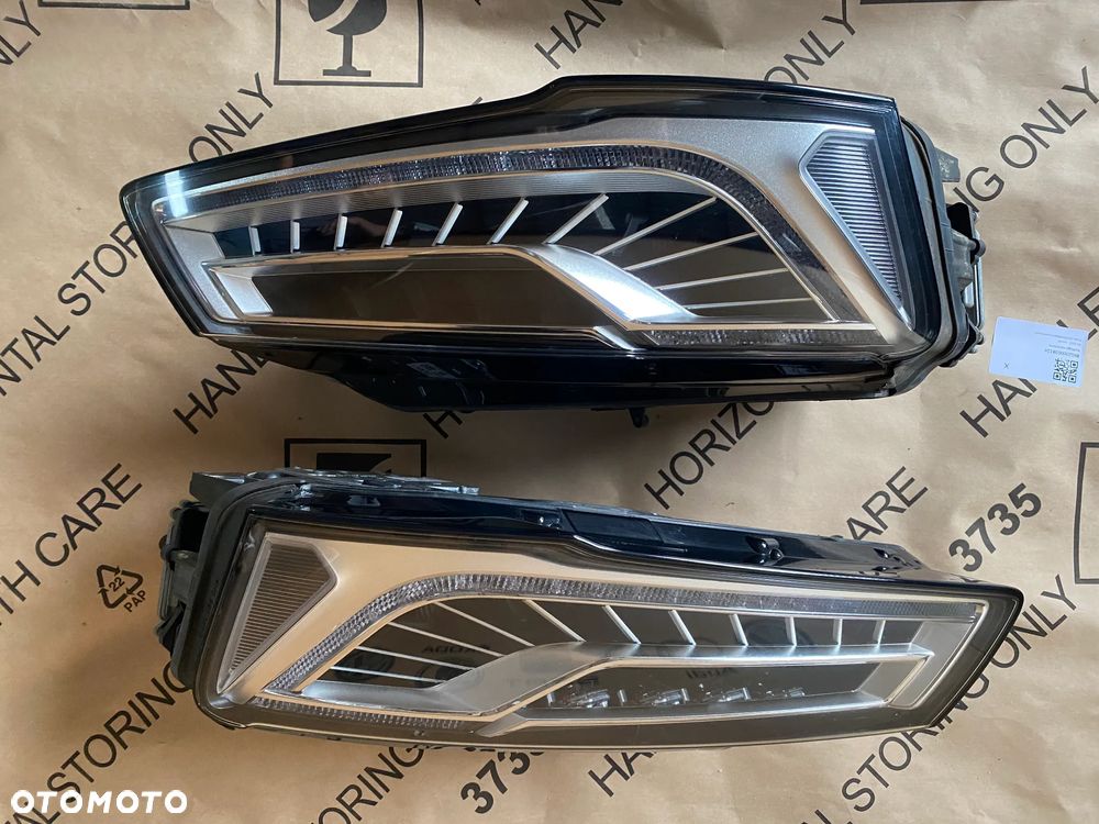 Audi A8 D4 Lift 4H S-line kompletny przód maska lampy zderzak błotniki w kolor LY9T 88km - 21