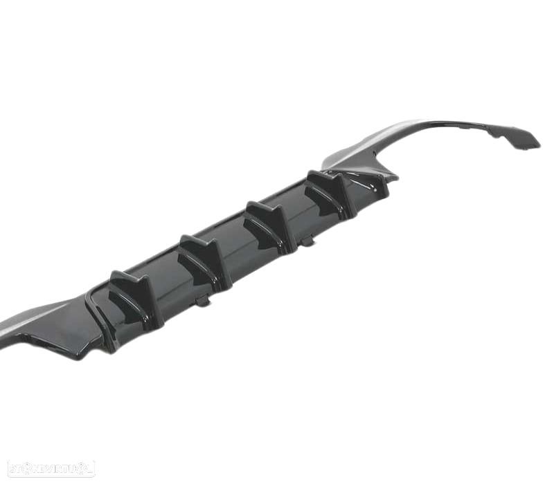 DIFUSOR BMW G20 G21 19- LOOK M PERFORMANCE COMPETITION PRETO BRILHANTE - 2