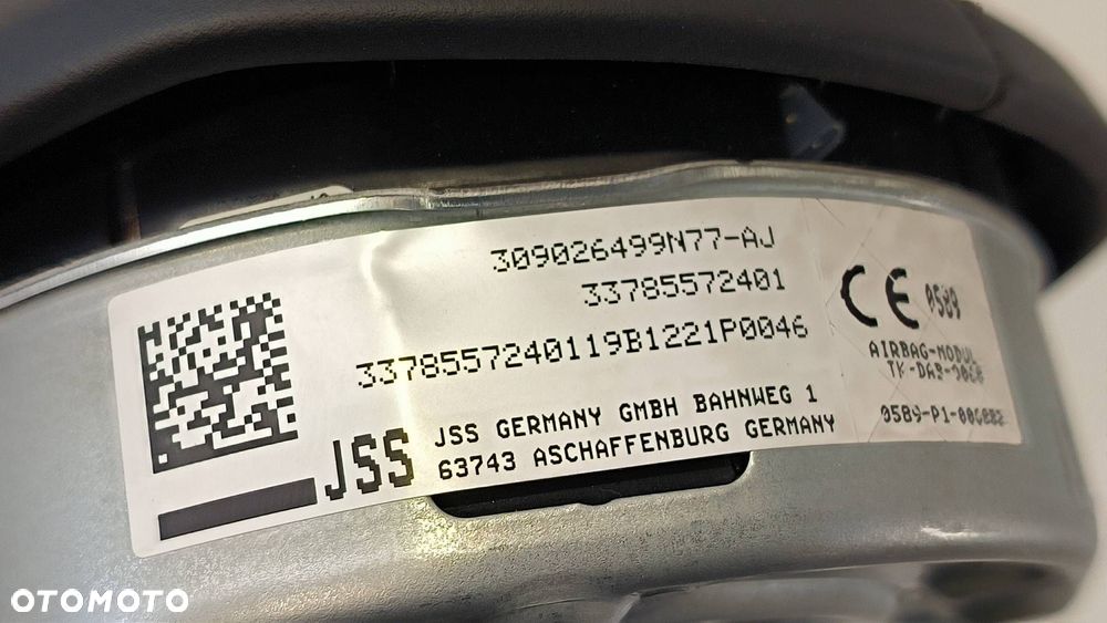 PODUSZKA AIRBAG BMW 5 530D G30 - 2