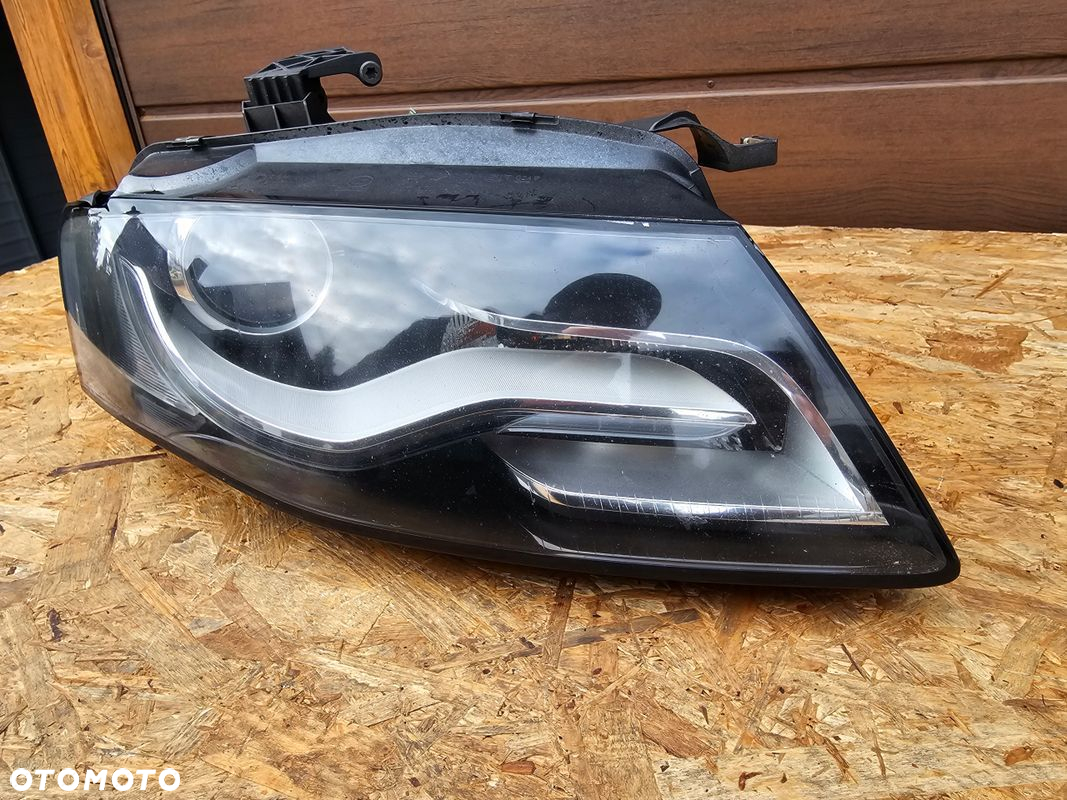 Lampa prawa przednia prawy przód Audi A4 B8 bi-xenon led Europa nieskr - 4