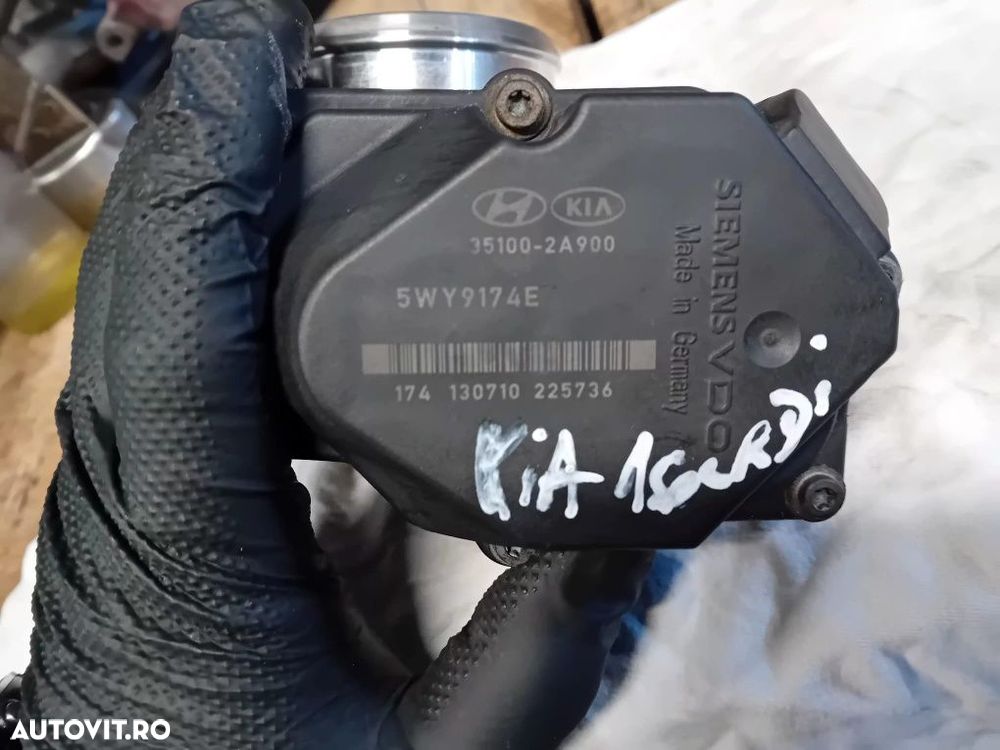 Clapeta acceleratie clapeta admisie kia ceed 1.6crdi hyundai i30 1.6crdi d4fb cod 351002a900 - 3