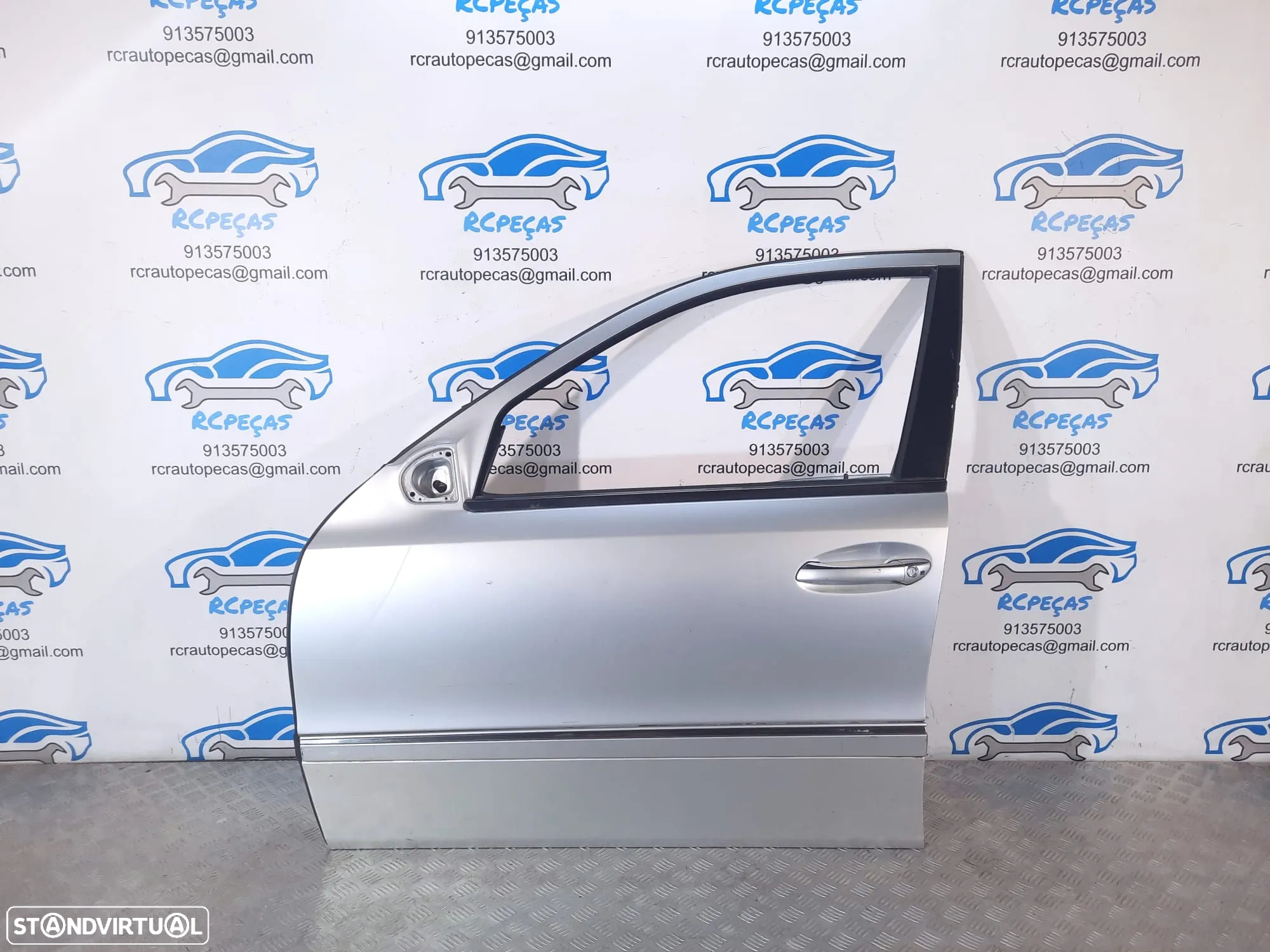 PORTA FRENTE FRONTAL ESQUERDA MERCEDES BENZ CLASS CLASSE E W211 A2117201305 2117201305 QUARTELA EUROPEIA FECHO ELEVADOR MOTOR PUXADOR - 2