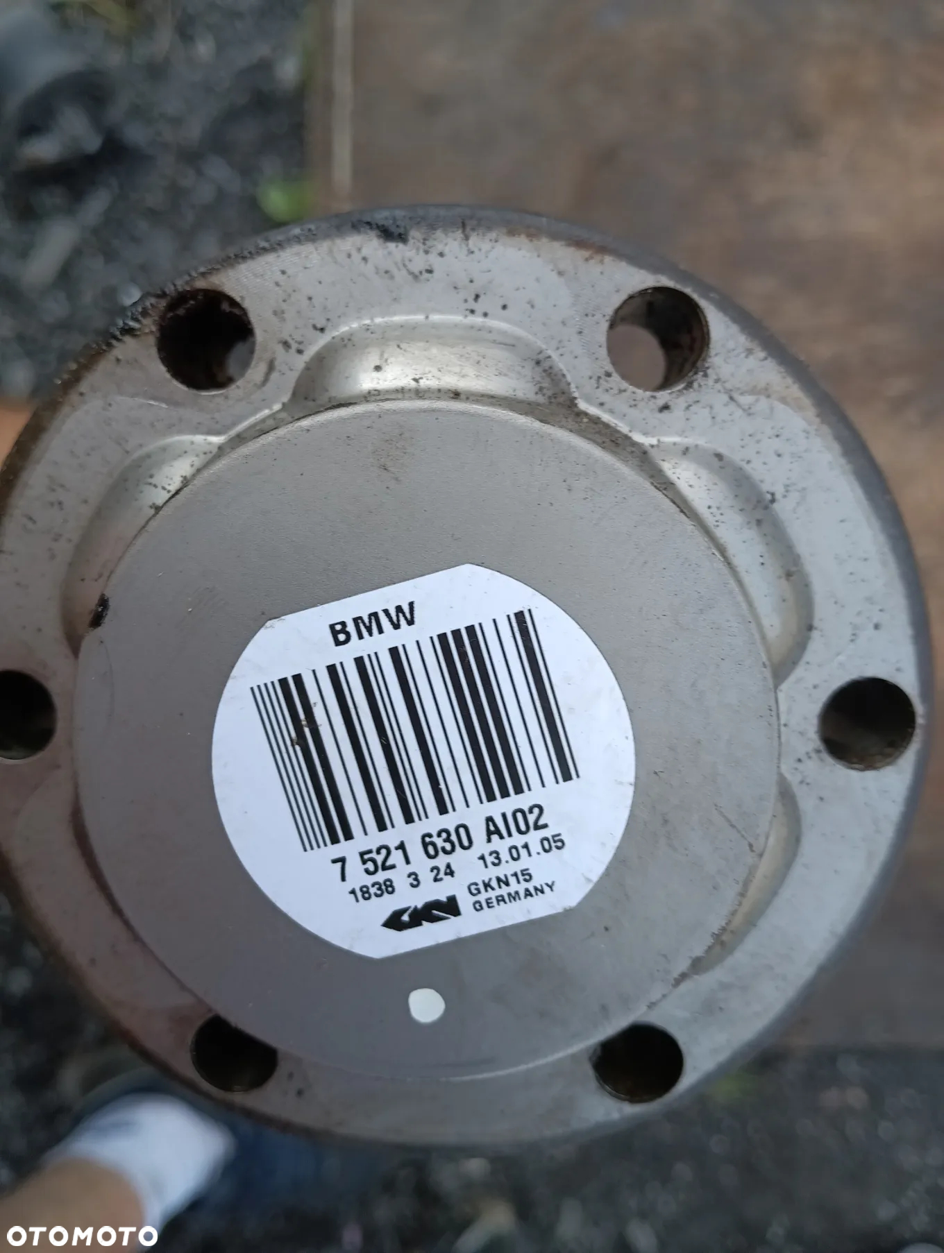 bmw e7 e65 e66 3.0d polos poloska prawa lewa tyl tylnia tylna 7521630 - 6