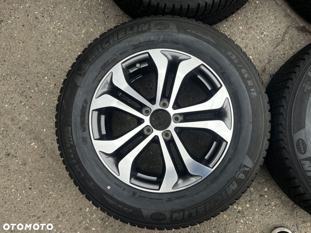 oryginalne koła felgi komplet aluminiowe mercedes 17" w253 a253 - 2