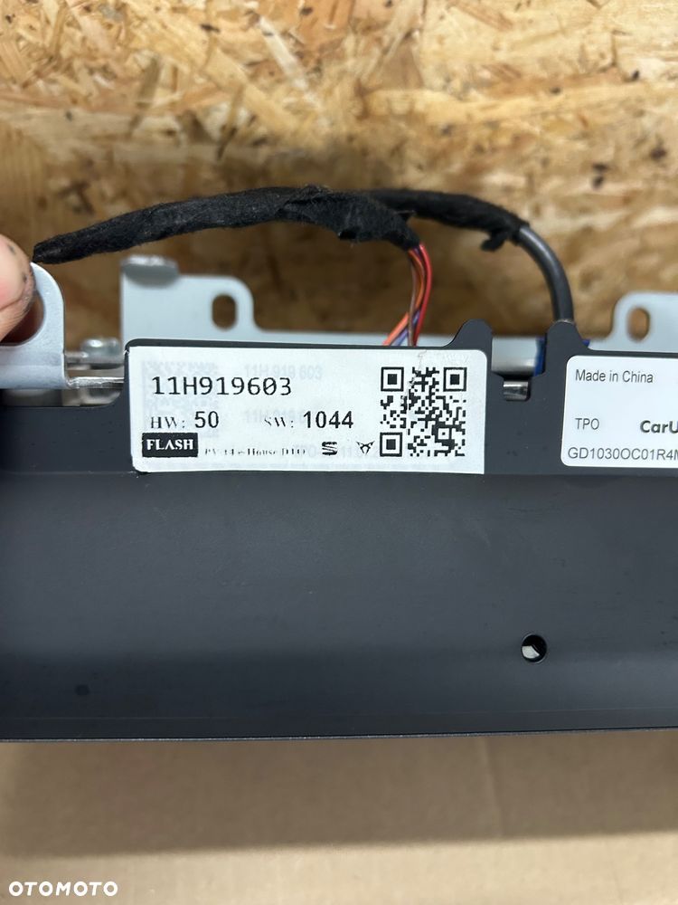 Seat Leon IV ekran wyświetlacz 11H919603 2024 rok igła - 8