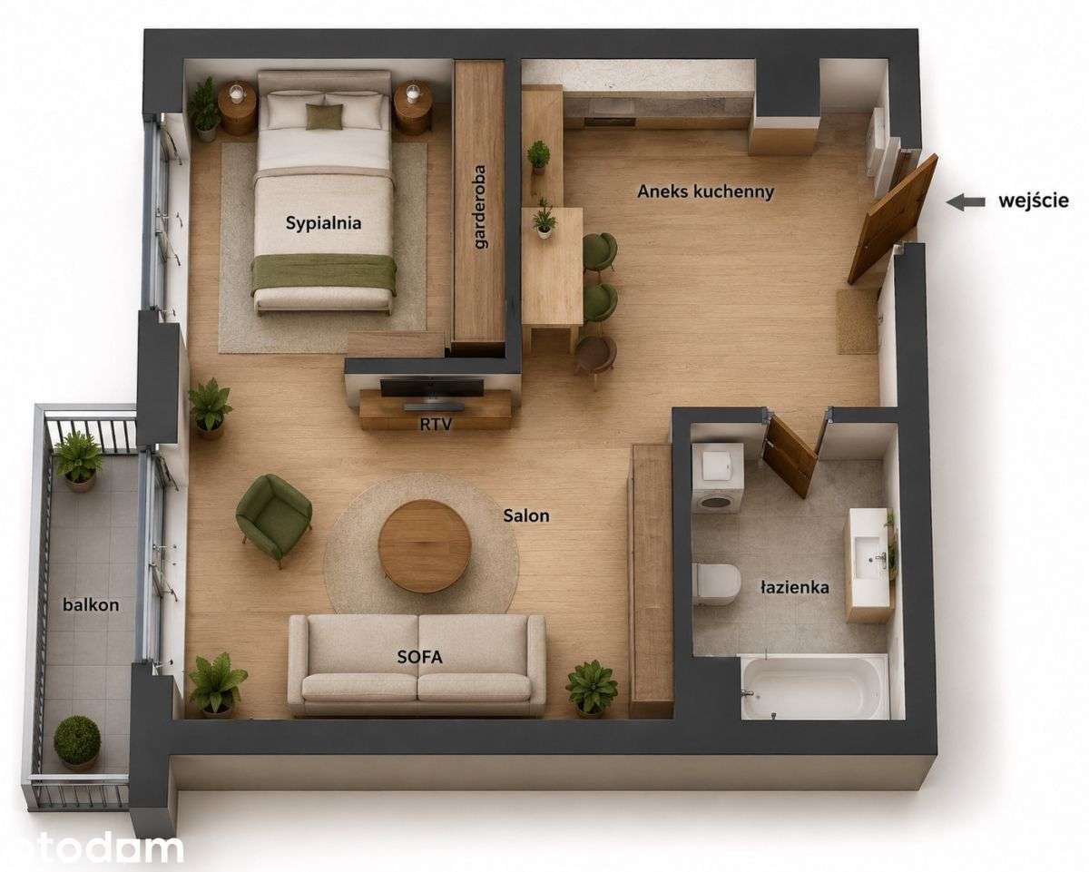 Nowe Studio w Markach | 41 m2 | Bez Prowizji !!!