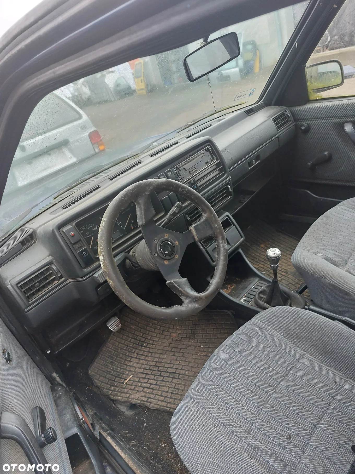 VW GOLF 2 II 1,6 D 1987r. na części szyba drzwi zderzak lampa maska klapa klamka zamek - 5
