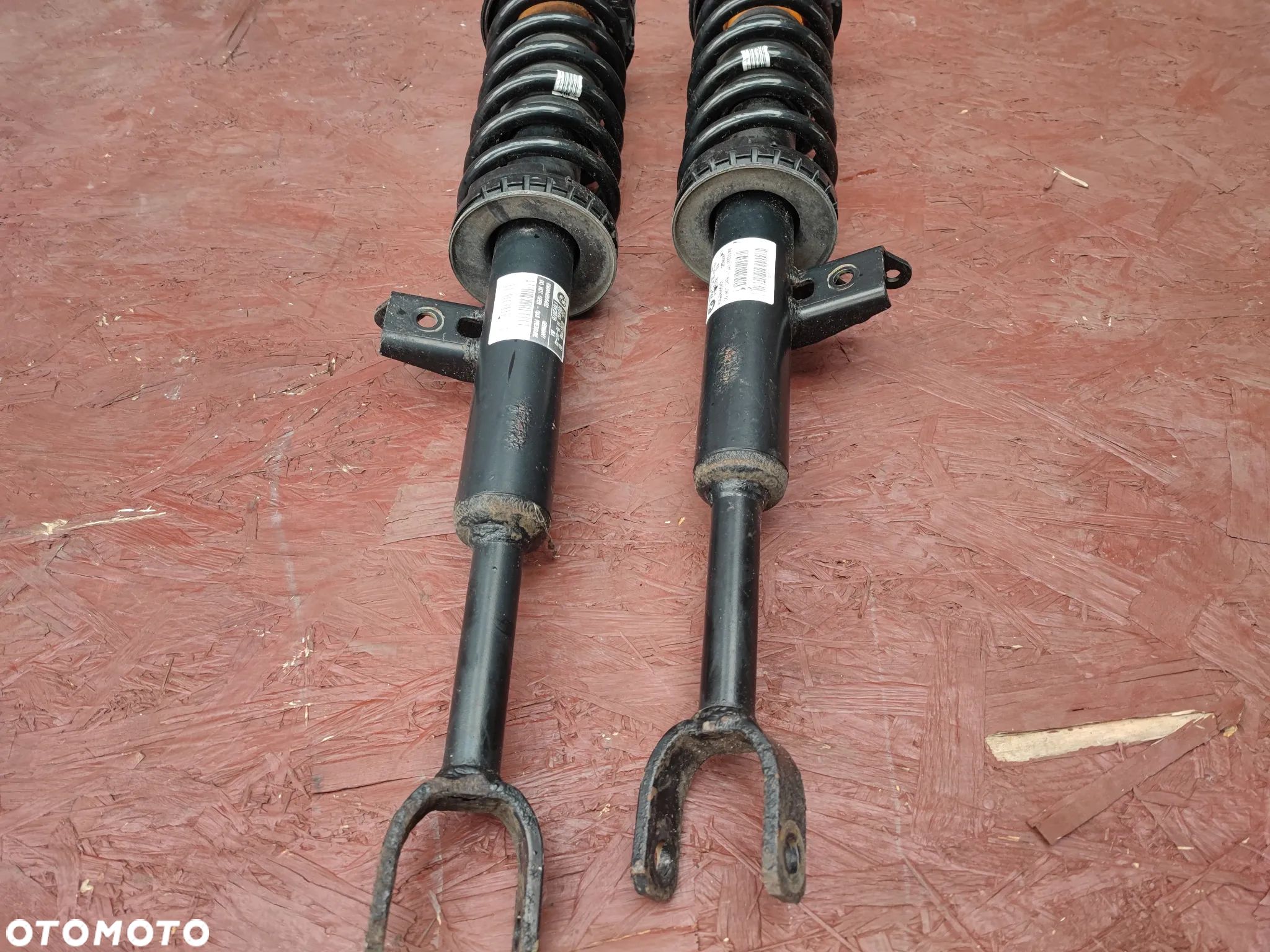BMW F10 / F11 ORYGINALNE AMORTYZATORY PRZEDNIE / AMORTYZATOR PRZEDNI  LEWY / PRAWY O NR. 6 796 855 / 6 797 768 / 6 797 767 OEM W DOBRYM STANIE - 1