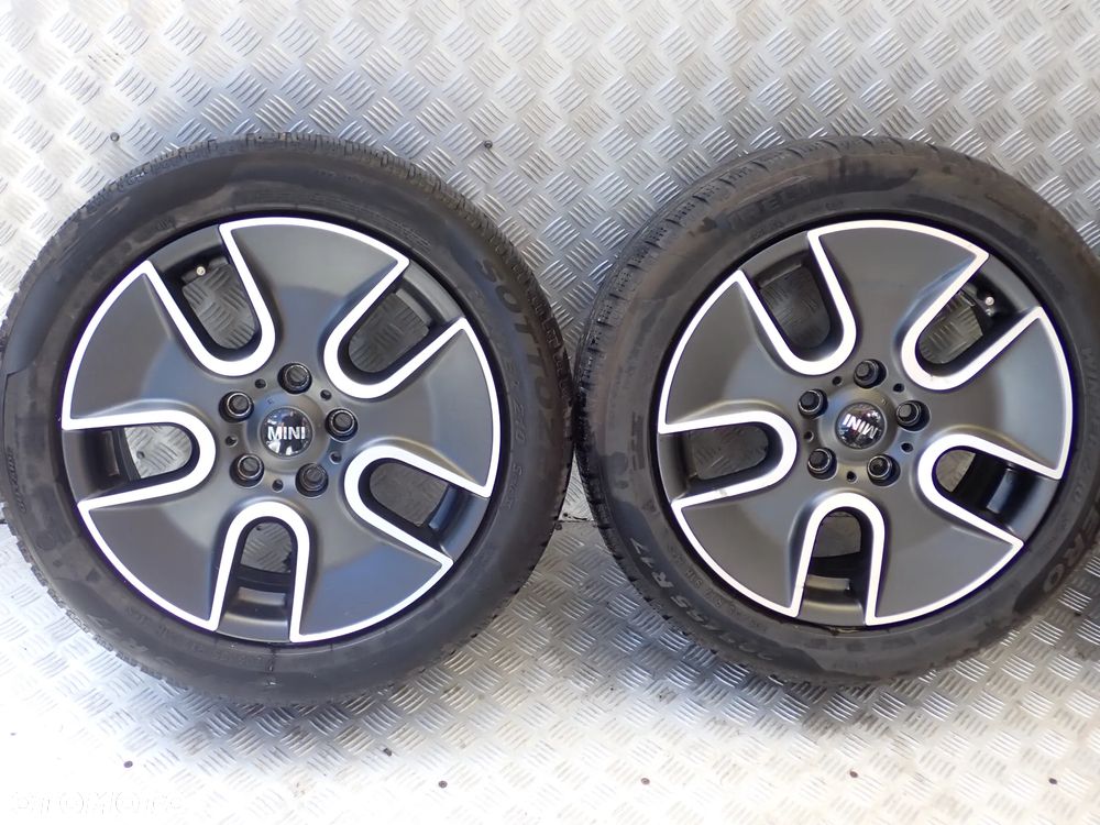 KOŁA FELGI ALUMINIOWE MINI 7JX17  ET 50  5X120  MINI9804373  Z OPONAMI ZIMA PIRELLI  205/55/17 - 3