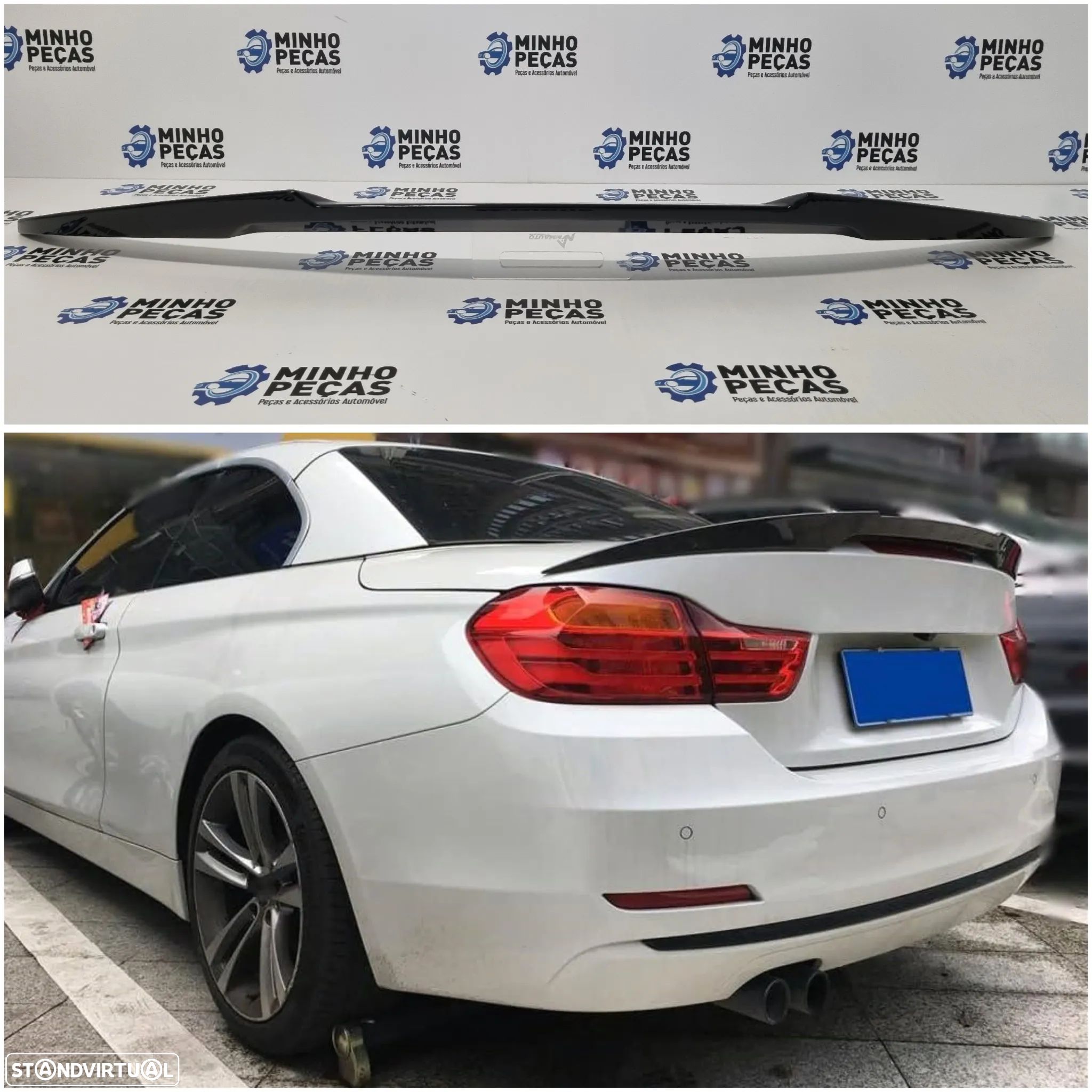 Aileron | Spoiler Mala BMW Série 4 F33 Look M4 CSL - 1