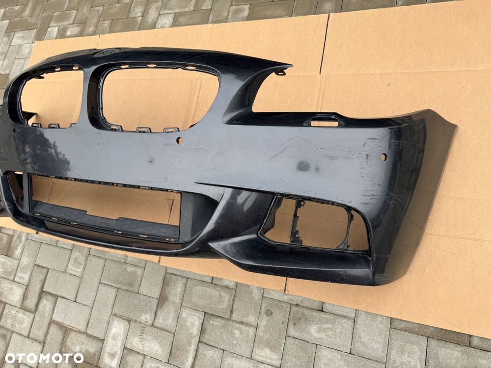 zderzak przód bmw 5 f10 f11 lift m pakiet spryski pdc oryginaŁ Ładny - 6