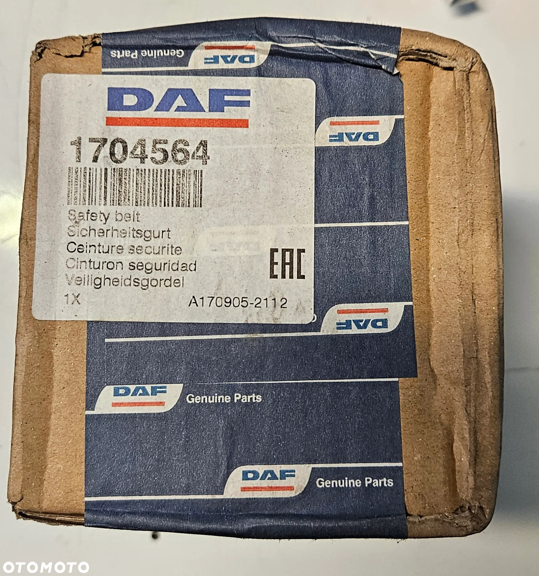 Pas bezpieczeństwa DAF LF OE 1704564 NOWY - 2
