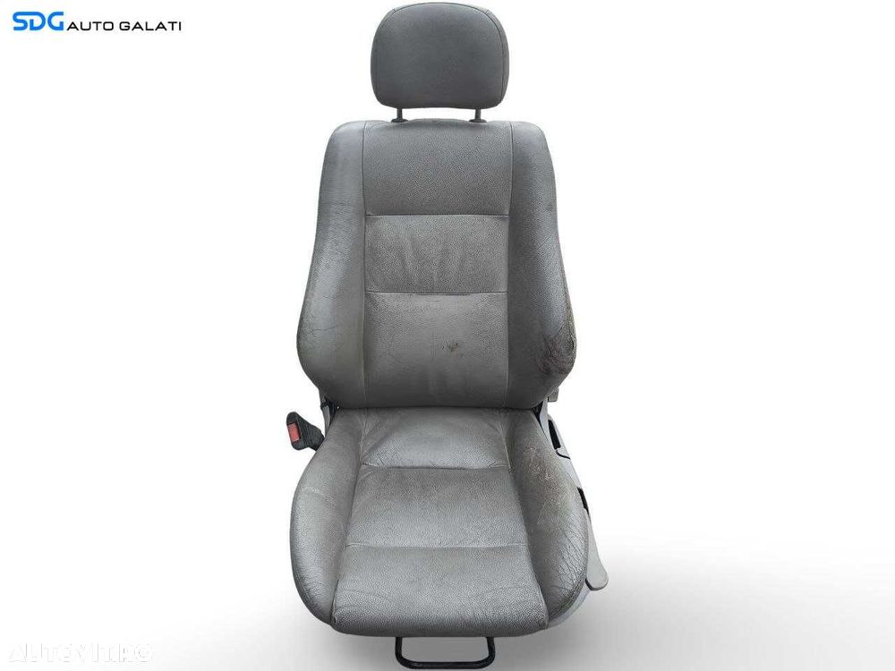 Interior Piele Gri Complet Scaun Scaune Stanga Dreapta Fata Bancheta cu Sezut si Spatar Opel Astra G Break 1998 - 2007 [LN0242] - 6