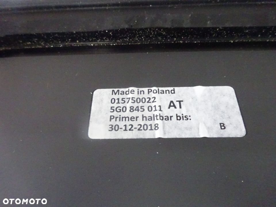 5G0845011AT Szyba czolowa sensor Kamera VW Golf VII 2016  czesci - 4