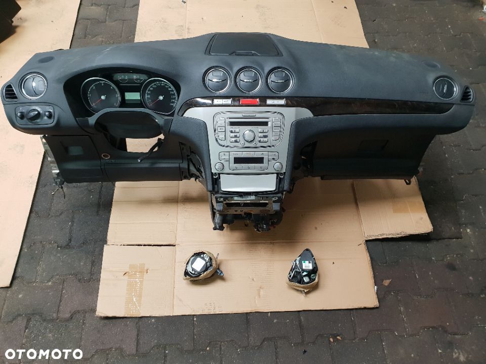 KONSOLA DESKA LICZNIK CONVERS+ AIR BAG PASY S-MAX MK1 MK1 LIFT GALAXY MK3 KPL RADOM - 2