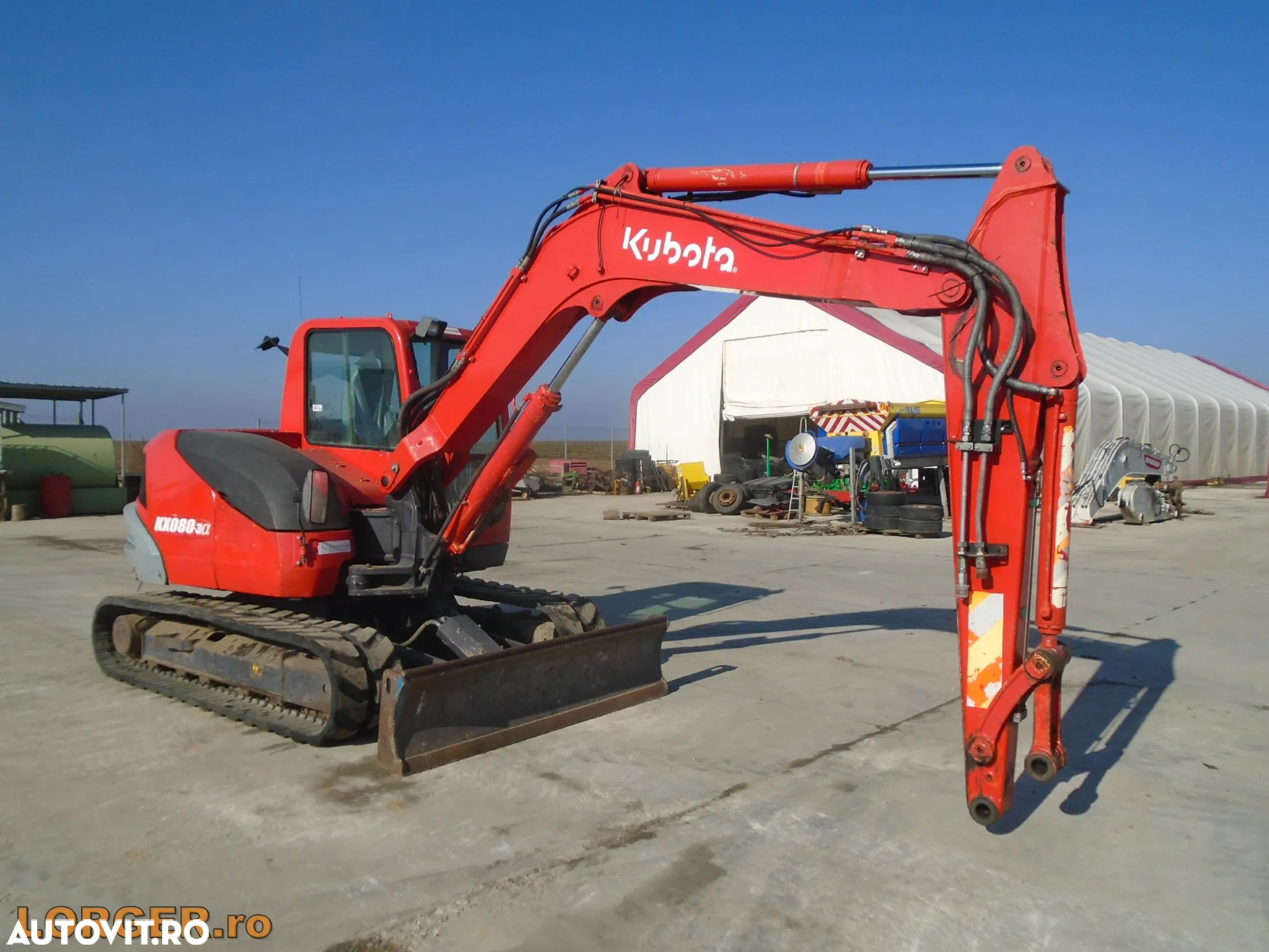 Kubota KX080-3 - 4