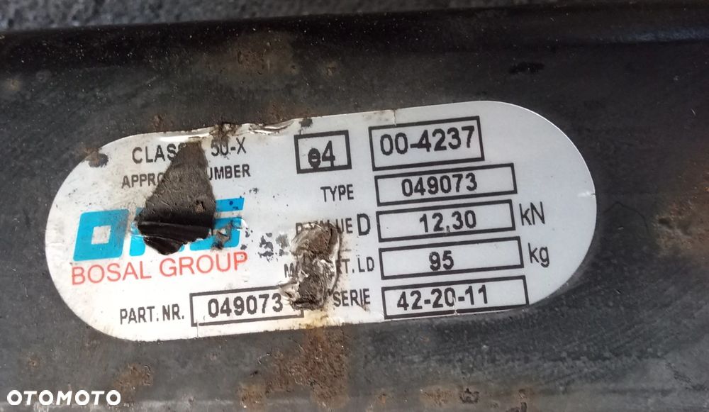 Hak holowniczy moduł Mercedes W212 kombi - 2