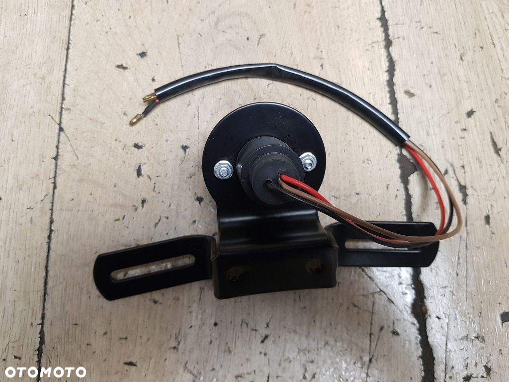 Lampa tył uchwyt tablicy Harley Cafe Racer Bobber Chopper Drag - 11