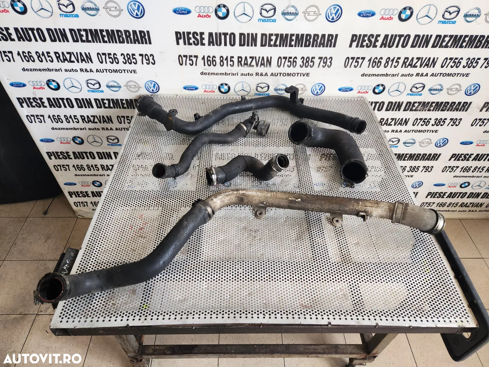 Furtun Tubulatura Conducta Intercooler Apa Audi Q7 7L Vw Touareg 7L Dezmembrez Audi Q7 3.0 Diesel B - 4