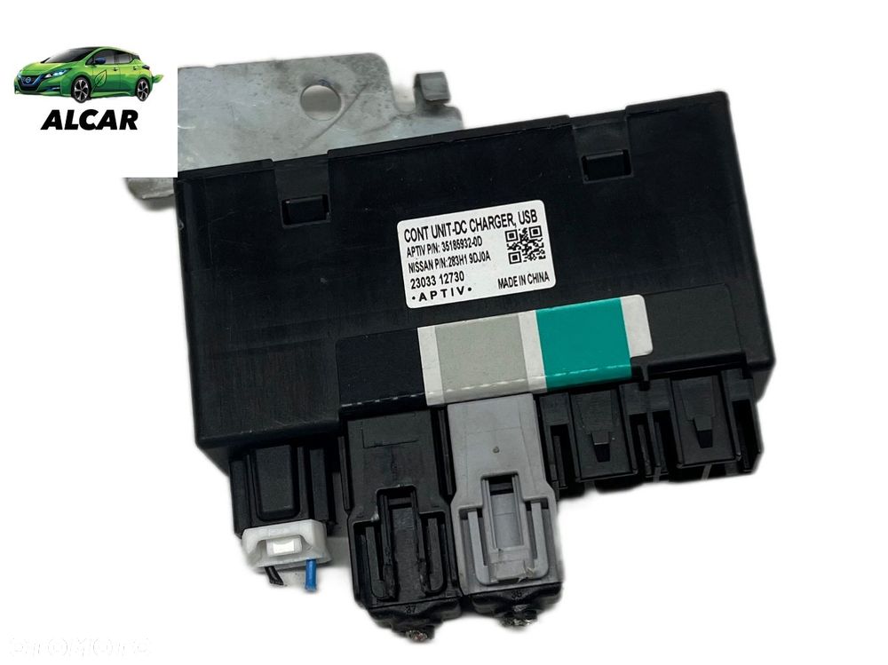 MODUŁ ŁADOWARKI USB NISSAN LEAF ZE1 II 2 283H1 9DJ0A - 1