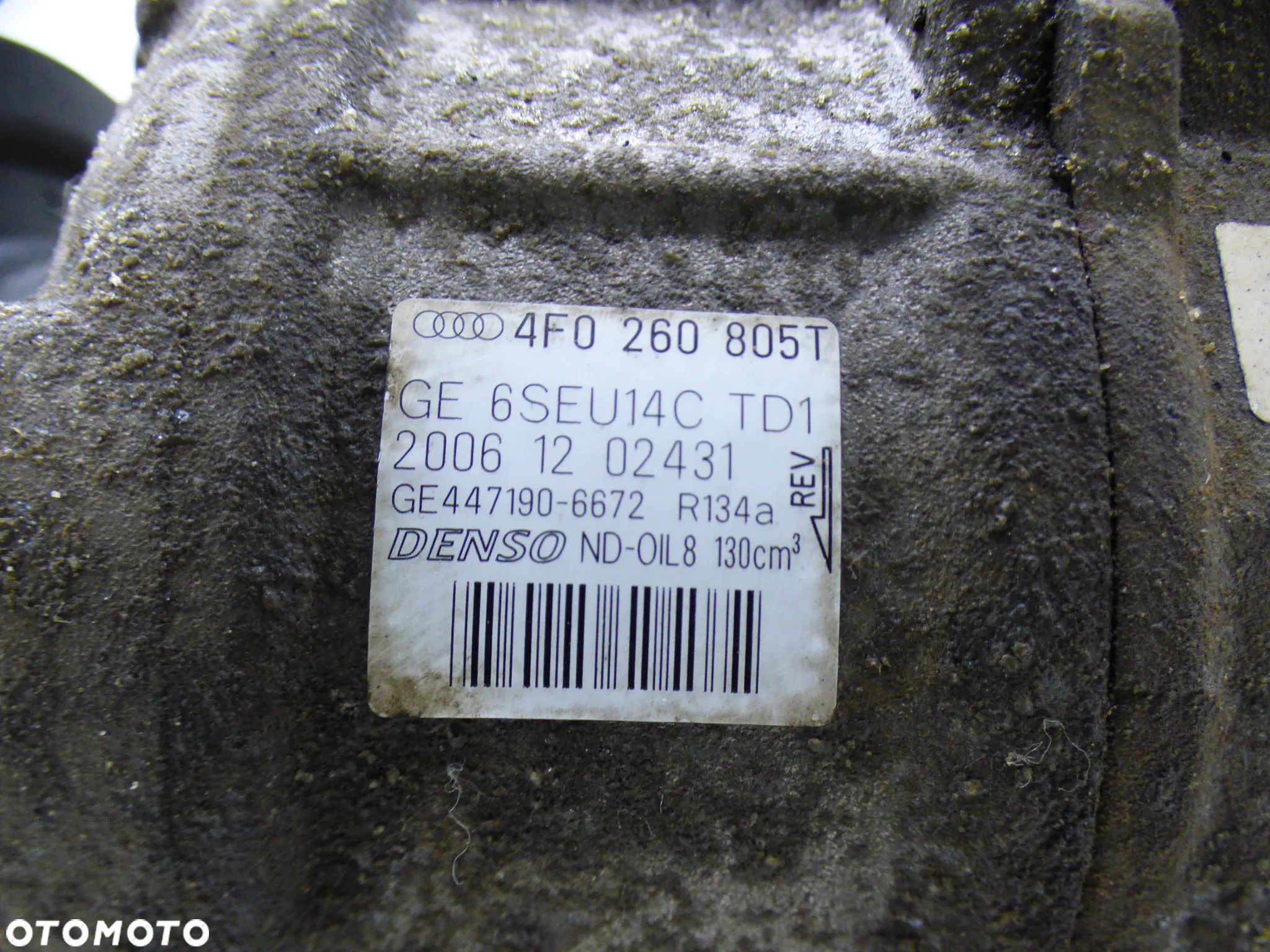 AUDI A6 C6 2.0 TFSI KOMPRESOR SPRĘŻARKA KLIMATYZACJI 4F0260805T GORLICE - 3