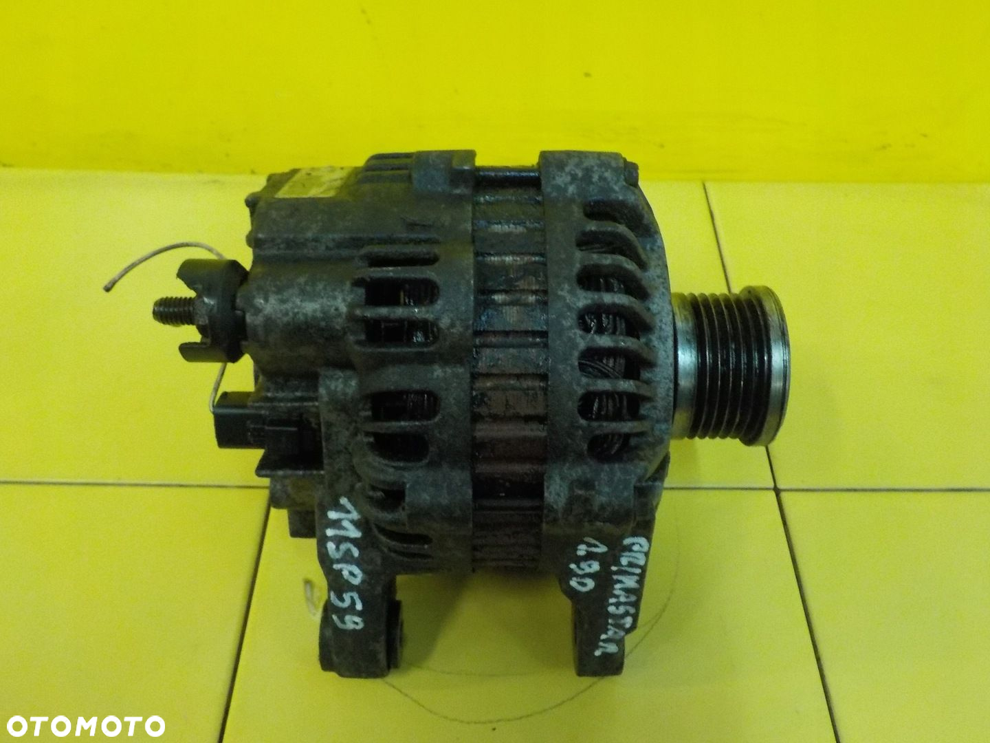 PRIMASTAR TRAFIC VIVARO 1.9 DCI 07r F9Q762 alternator A2TB6481 - 3