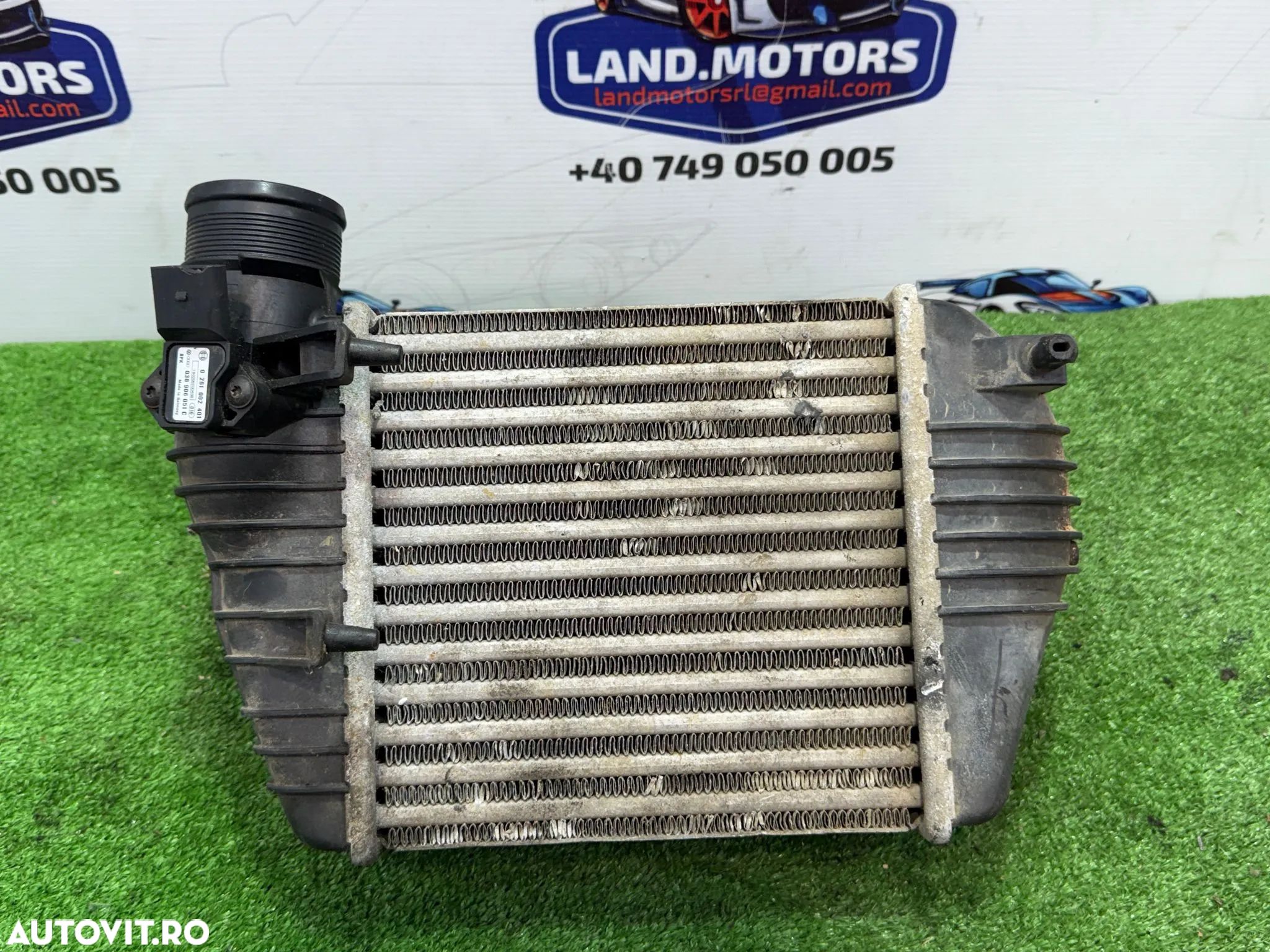 RADIATOR INTERCOOLER AUDI A6 C6 2.0 DIESEL 2009 COD OEM 4F0145805AC 2006-2010 - 1