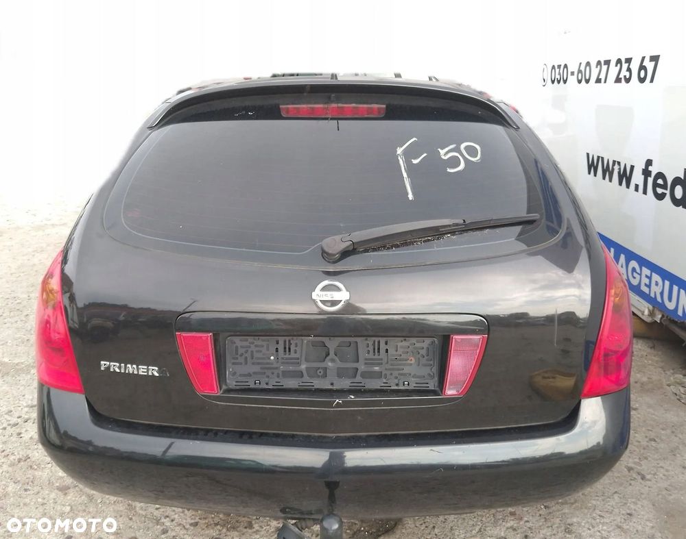 NISSAN PRIMERA KOMBI P12 KLAPA BAGAŻNIKA TYŁ TYLNA - 1