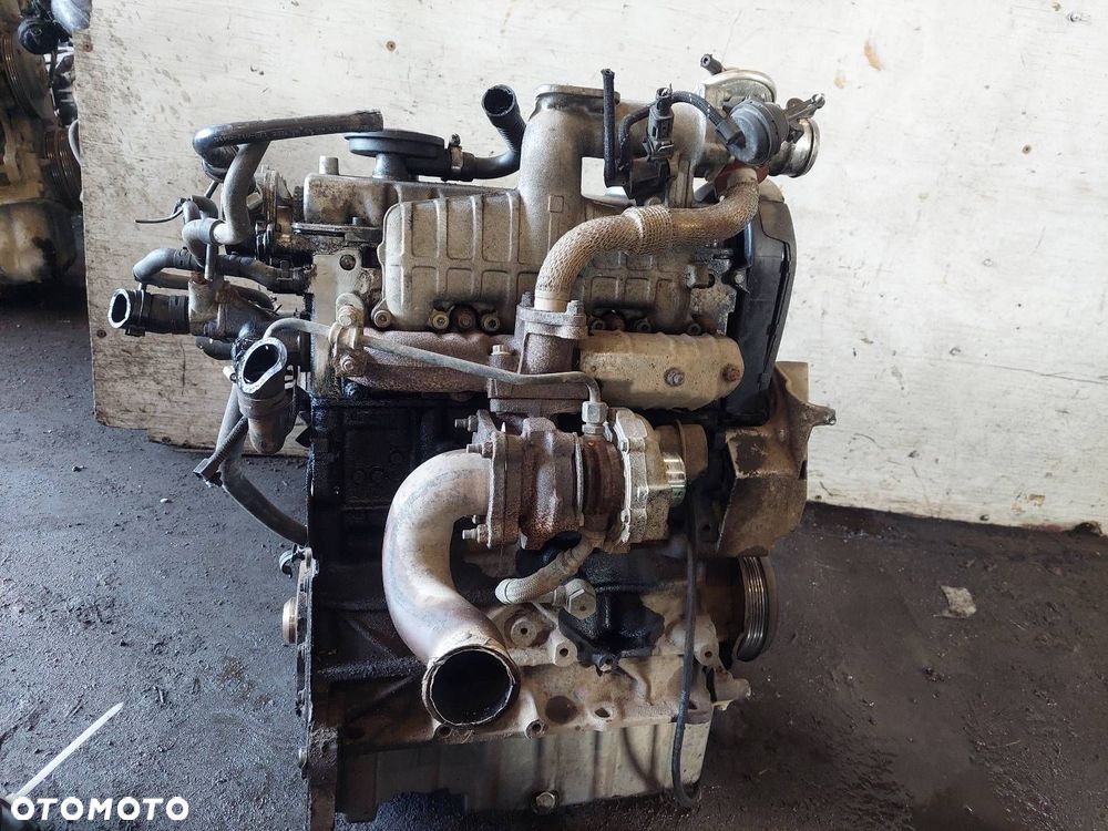 SILNIK POMPA WTRYSKI TURBO OCTAVIA I 1.9 TDI AGR 038130107D 038145701A - 4