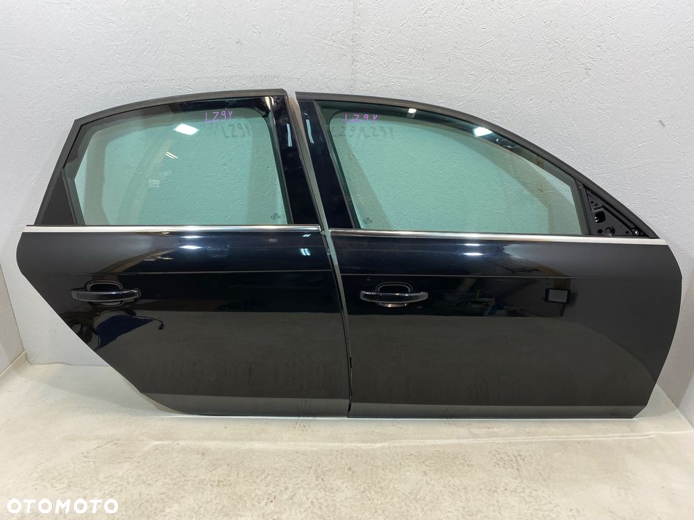 AUDI A4 B8 DRZWI PRAWE TYŁ LZ9Y SEDAN KOMPLETNE STAN BDB - 1