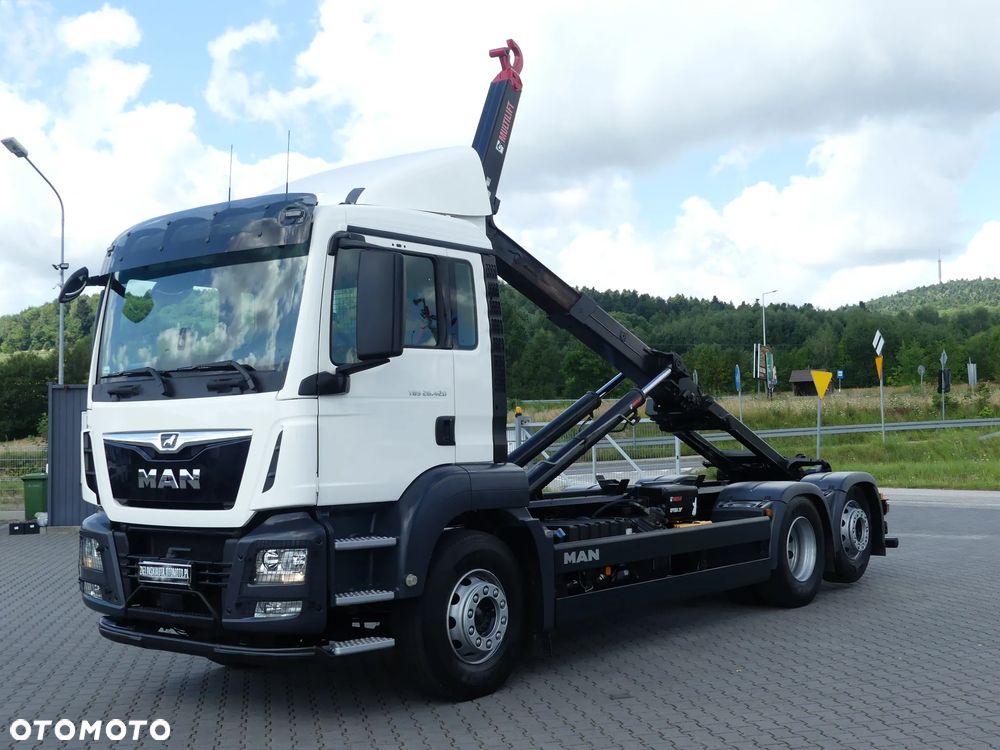 MAN TGS 26.420 / 6x2 / HAKOWIEC / HIAB MULTILIFT / EURO 6 - 2