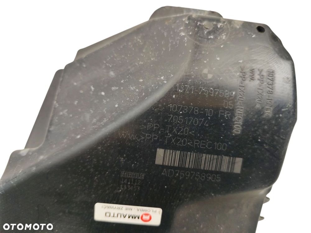 OBUDOWA FILTRA POWIETRZA BMW F30 (2011-2018) 2.0 184KM 7597589 - 6