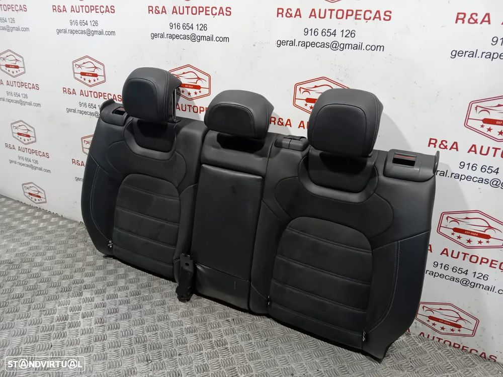 Conjunto de Bancos Citroën Ds5 Elétricos Pele e Alcântara Original - 5