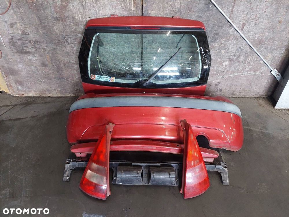 KOMPLETNY TYŁ CITROEN C3 I EKQD KLAPA ZDERZAK LAMPY - 1