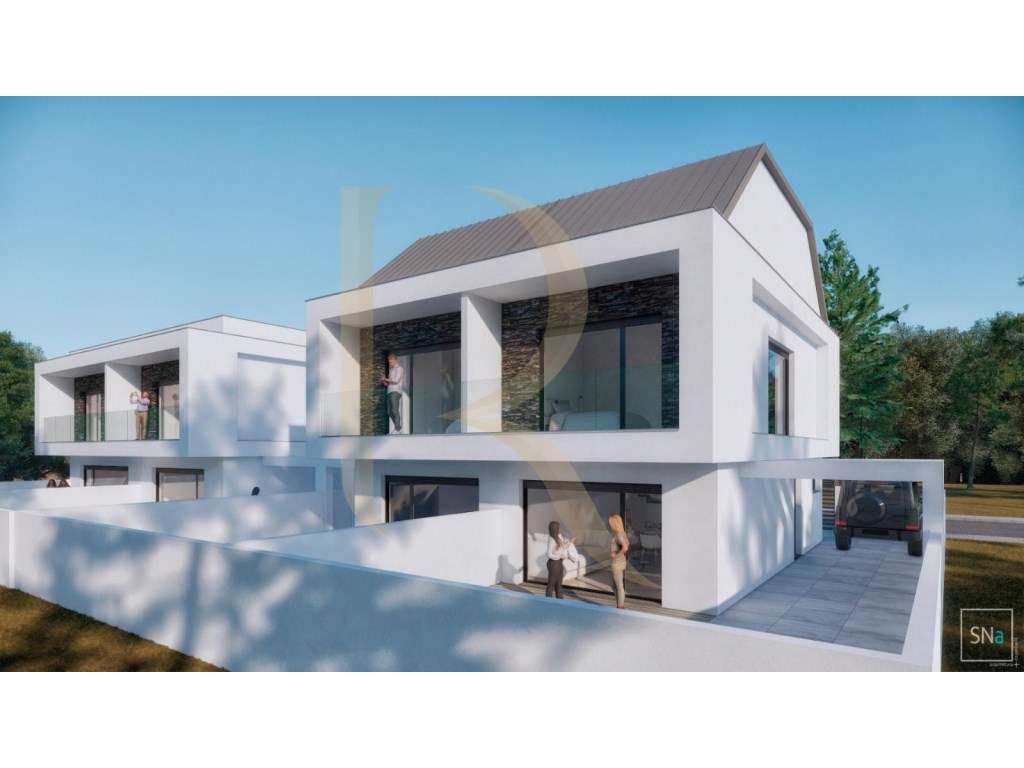 Moradia Geminada T3 nova com piscina em Fernão Ferro, Seixal - Grande imagem: 4/12