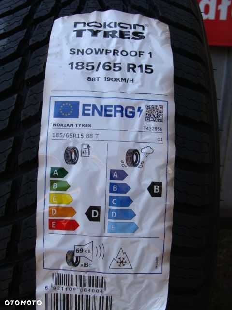 NOWE 185/65 R15 Nokian Snowproof 1 - 2