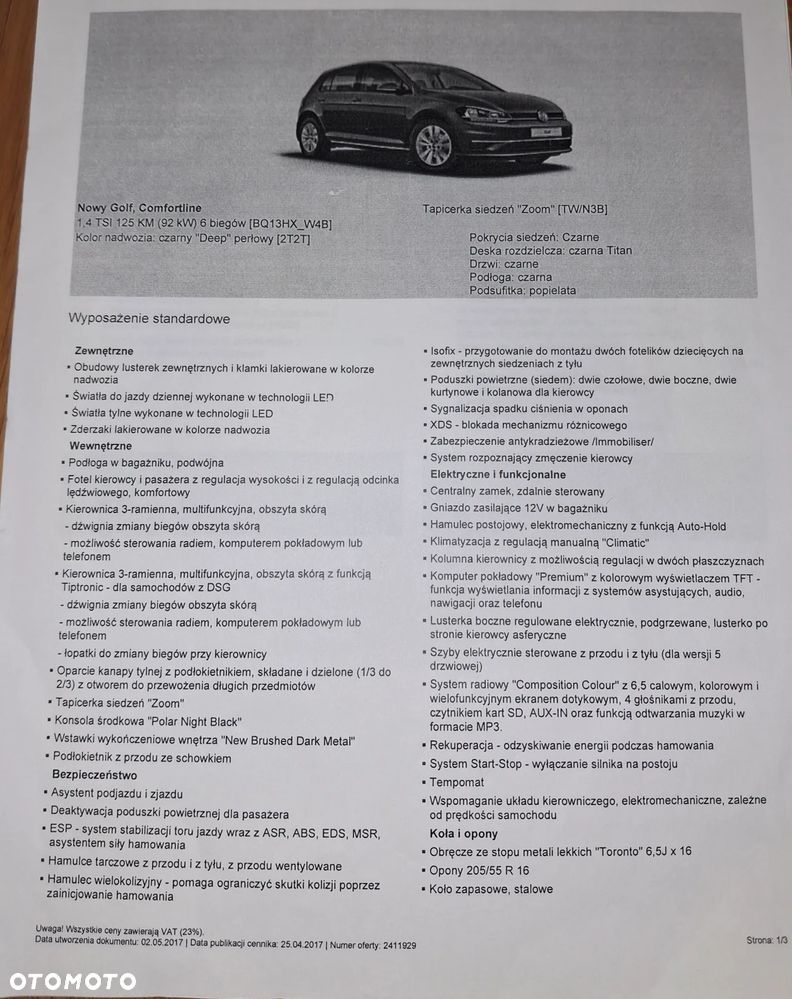 Volkswagen Golf 1.4 TSI BMT Comfortline - 26