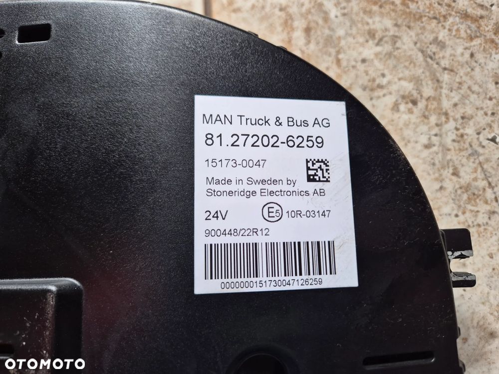 LICZNIK ZEGARY TABLICA MAN TGX TGS TGL TGM EURO 6 81272026259 - 3