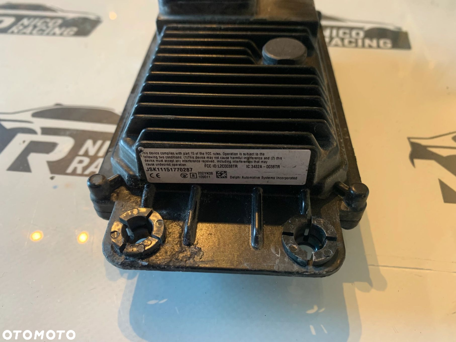 RADAR SENSOR TEMPOMAT ACC RANGE ROVER L494 SPORT L405 VOGUE FPLA9G768AC - 2