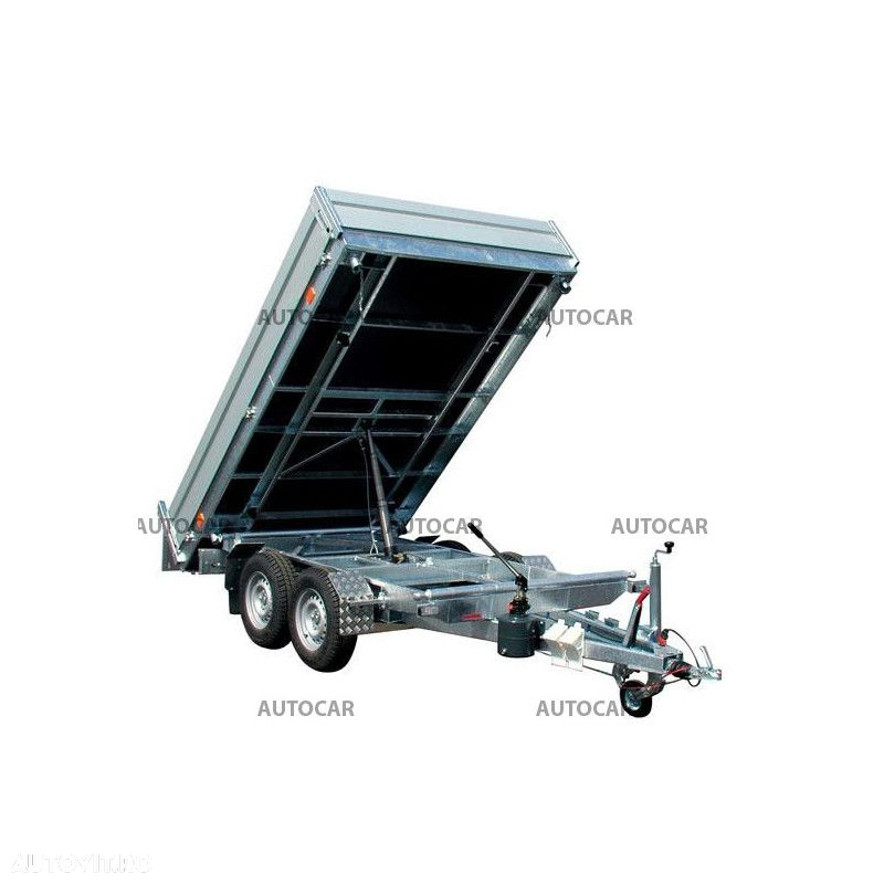 Vezeko Remorca basculabila Autocar Trip 35 electric fara rampe din aluminiu - 12