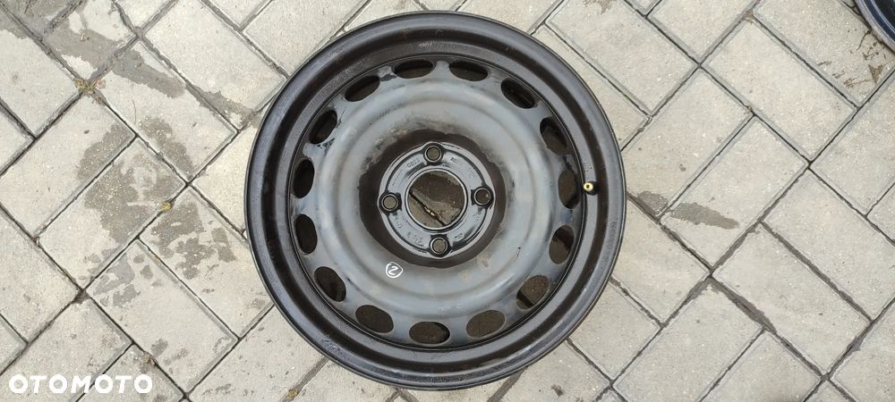 FELGI STALOWE 4x108 6Jx15 CALI ET32 OPEL CORSA F CITROEN PEUGEOT 9825102480 4 SZTUKI KOMPLET - 3
